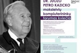 Dr. Juozo P. Kazicko baigiamasis forumas kvies gabiausius informatikus kurti