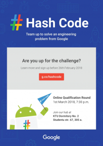 Copy of [Hash Code 2018] Poster to customize