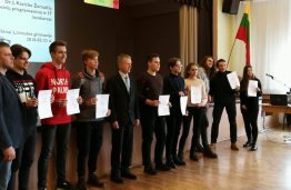 Suvalkijoje ir Žemaitijoje įvyko pirmieji šiemet Dr. J. P. Kazicko moksleivių kompiuterininkų konkursai