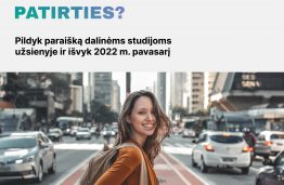 Pavasario semestrą praleisk studijuodamas užsienyje