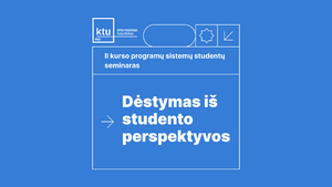 Dėstymas iš studento perspektyvos maketas