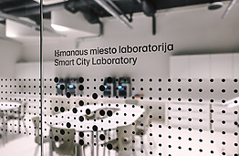 Išmanaus miesto laboratorija. A. Aleksandravičiaus nuotrauka